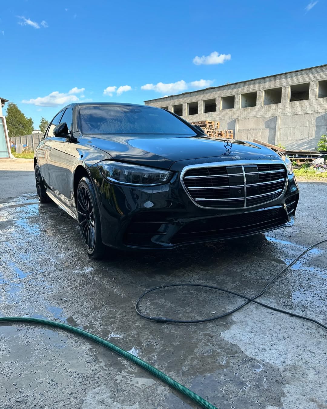 Mercedes-Benz S-Class — покраска кузова